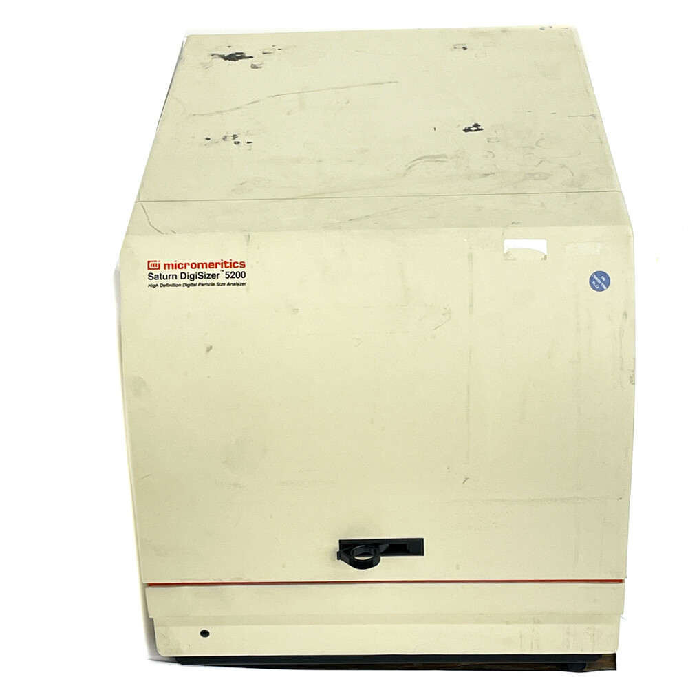 Micromeritics Saturn DigiSizer 5200 HD Digital Particle Size Analyzer w ML1016R