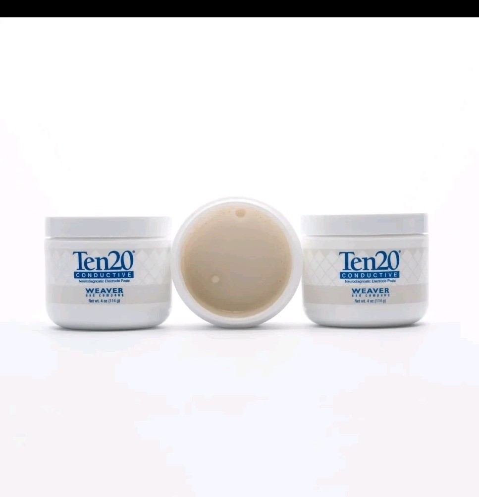 Weaver TEN20-8J Neurodiagnostic Electrode Paste Conductive Jar 8 oz. (3 Jars)