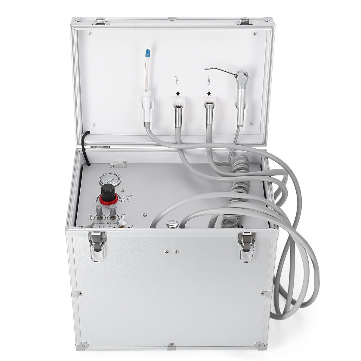 Dental Mobile Portable Delivery Unit Air Compressor /Lab Vacuum Forming Machine