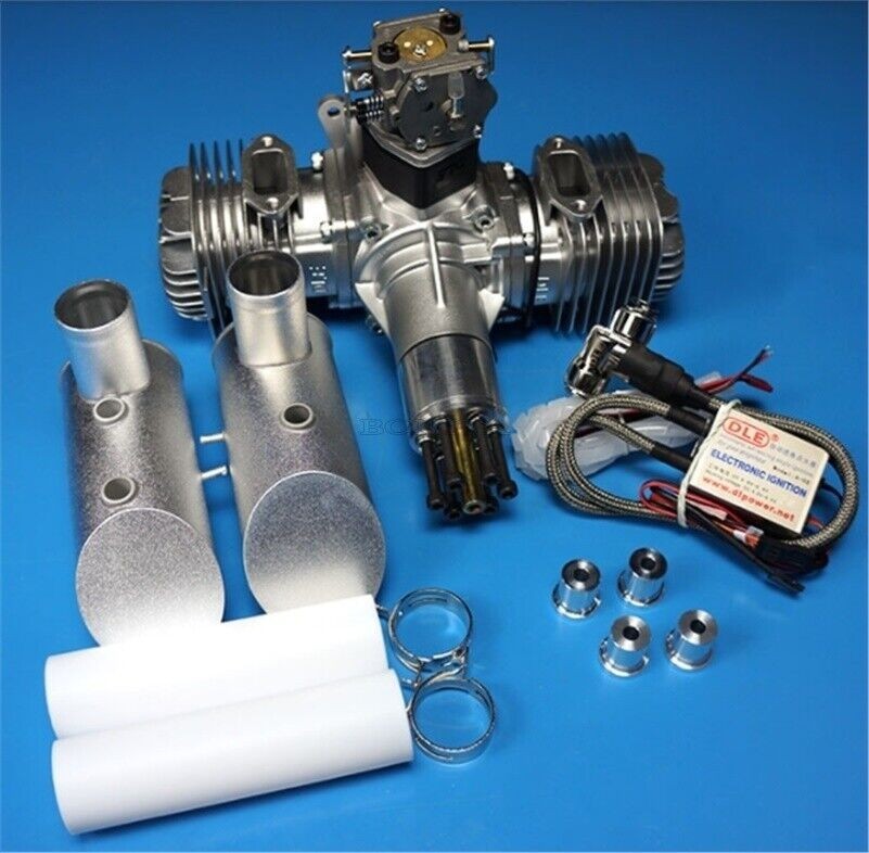 DLE120 Gasoline Engine 120Cc 12HP/7500RPM/MIN Gas Engine Brand New