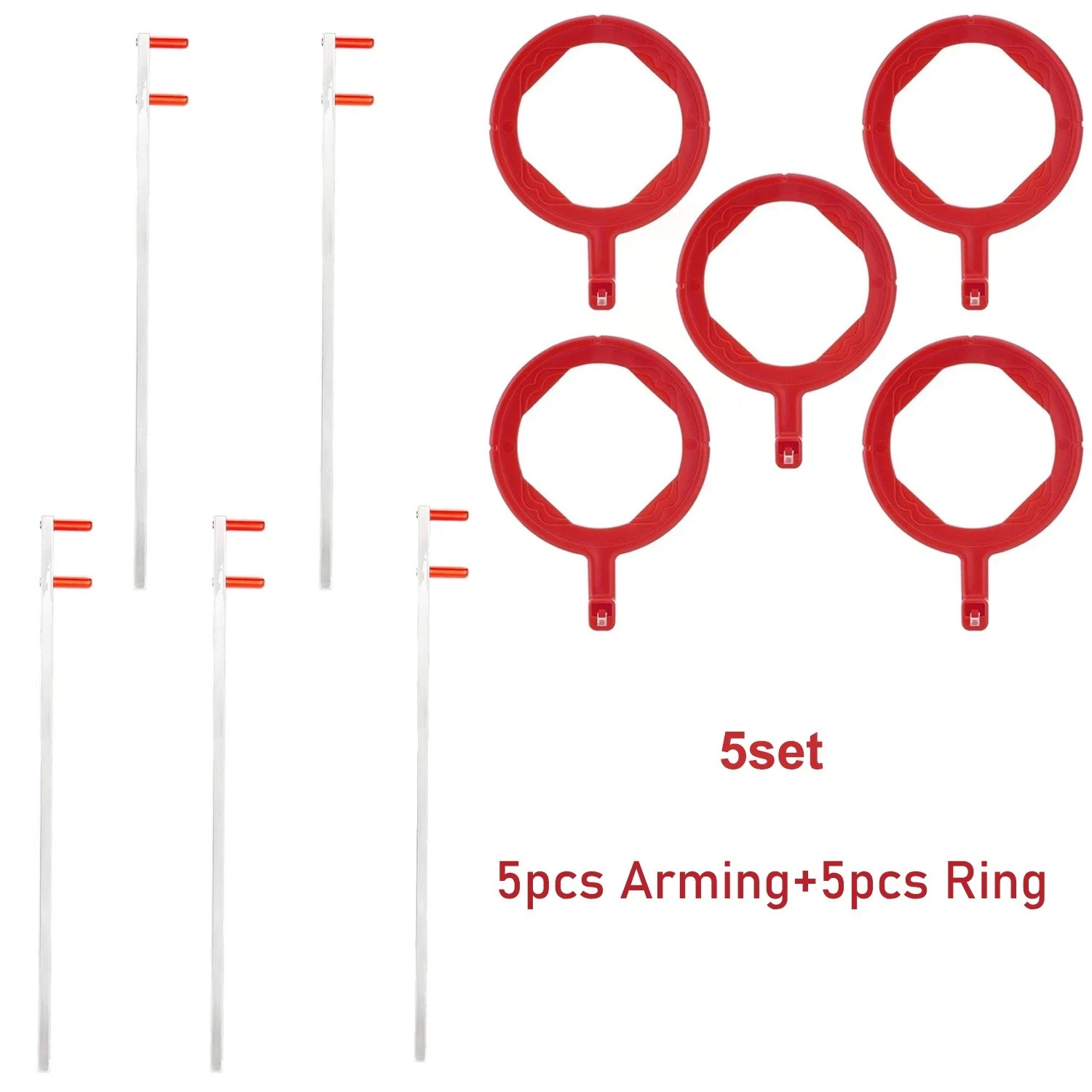 5 Set Dental Sensor Holder X-Ray Aiming Ring Positioning/Bitewing/Anterior/Endo