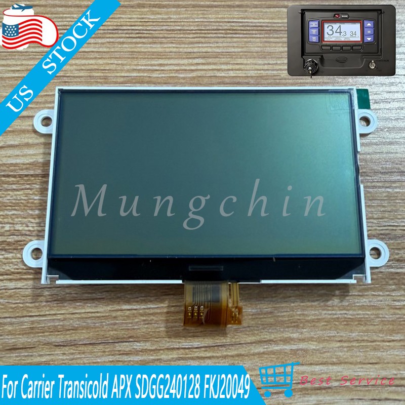 NEW LCD Display For Carrier Transicold APX SDGG240128 FKJ20049 76-50248-00 AM