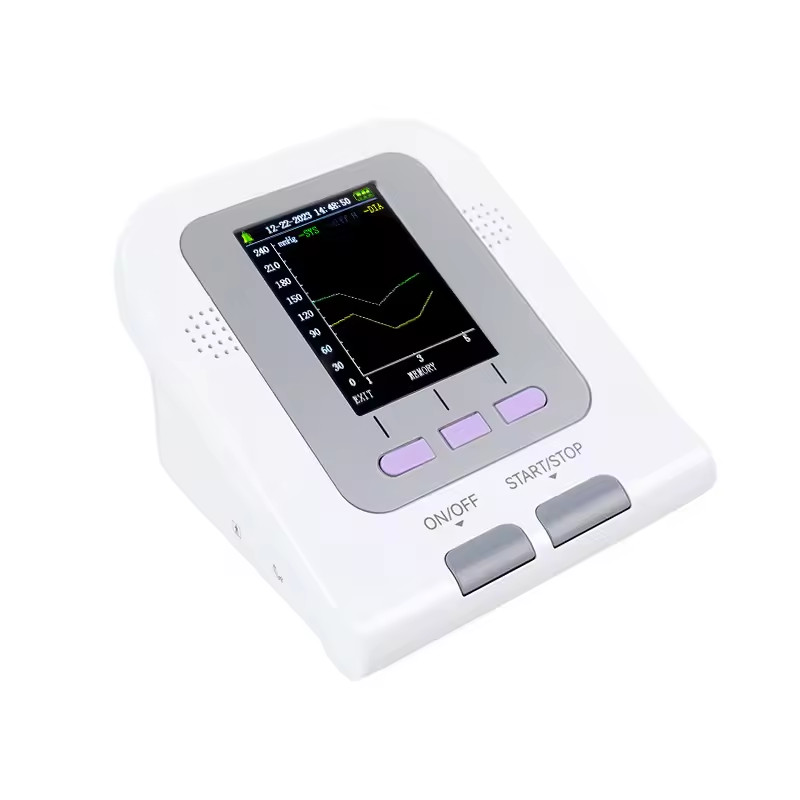 CONTEC08A Digital Blood Pressure Monitor NIBP Adult Spo2 Power Adapter FDA Fedex
