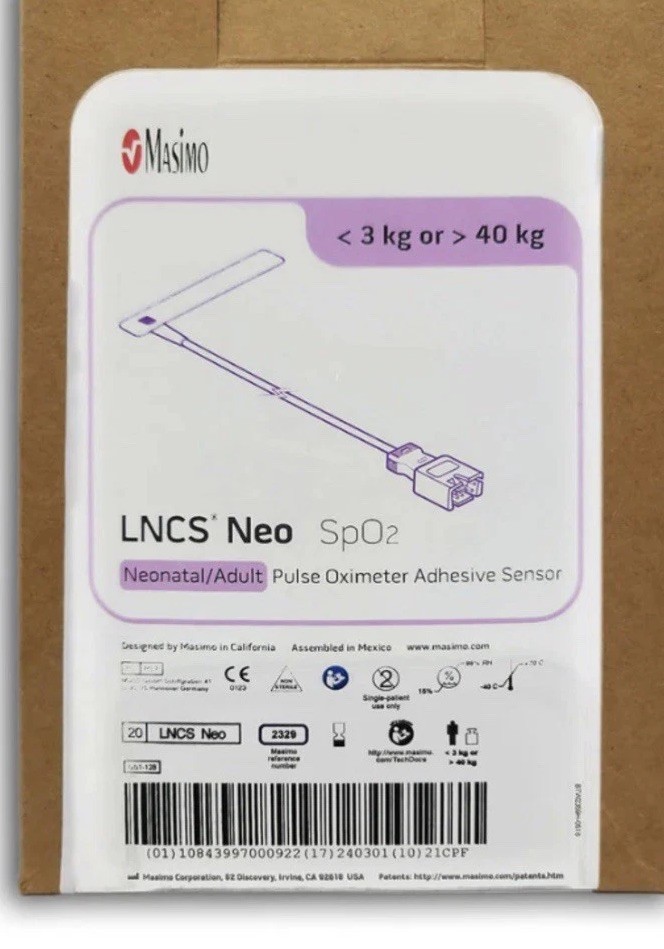 Masimo LNCS Neo SpO2 Neonatal/Adult Pulse Oximeter Sensors Lot /20