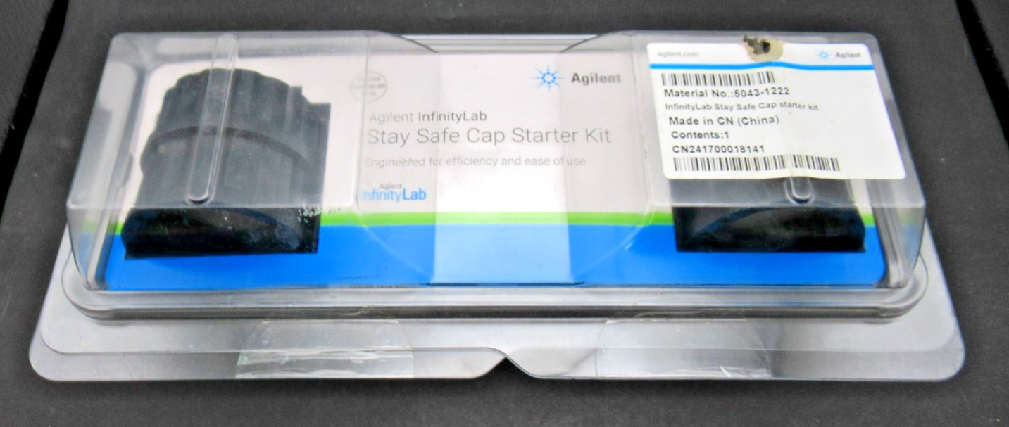 *US SELLER* Agilent 5043-1222 InfinityLab Stay Safe Cap Starter Kit BRAND NEW