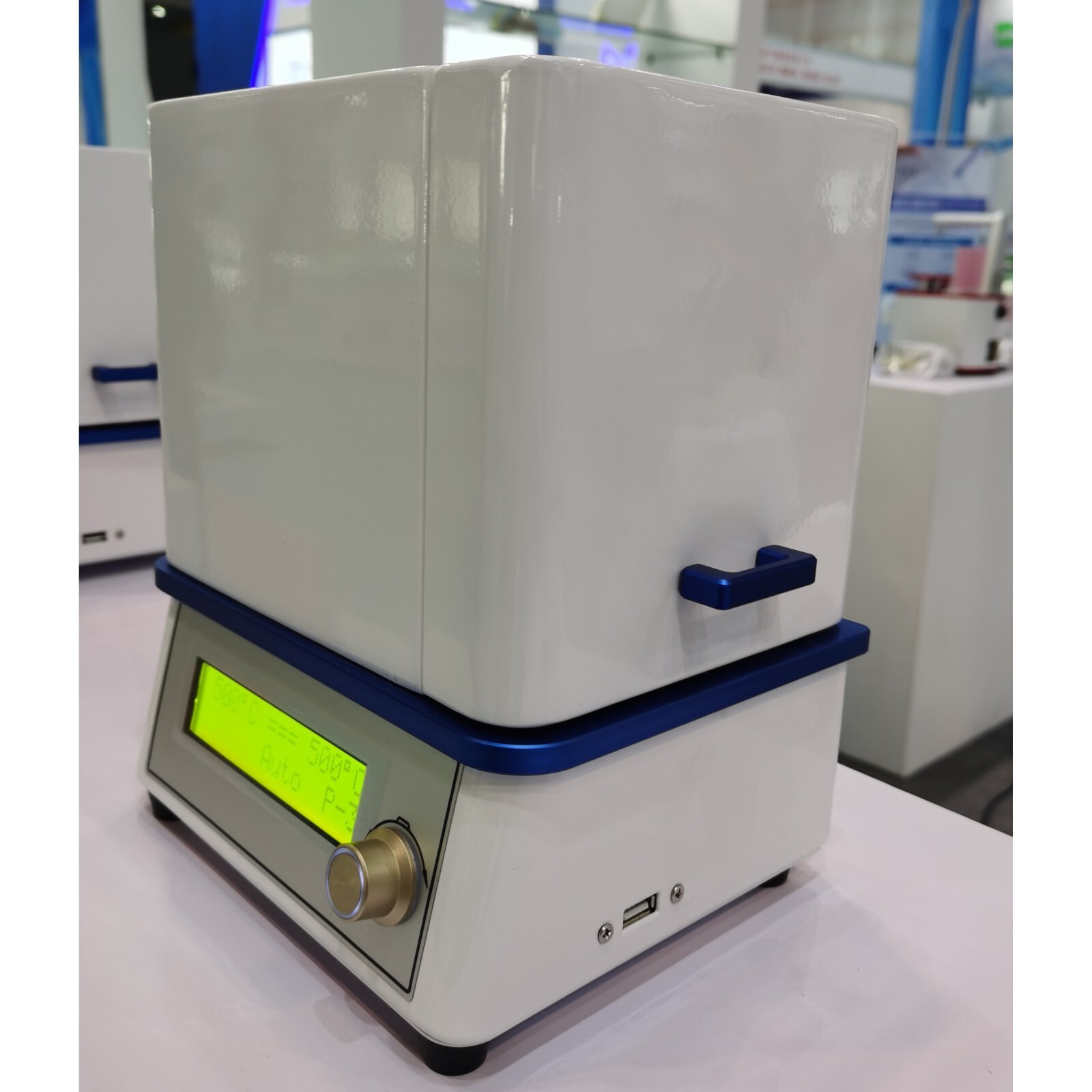 900W Dental Glazing Furnace Laboratory Heating Oven for Glazing with Alumina