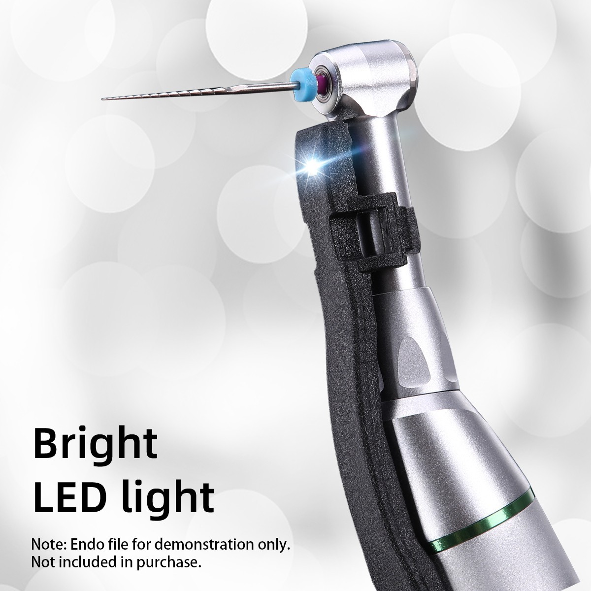 Dental Cordless LED Endo Motor 16:1 Contra Angle /Root Canal Apex Locator AZDENT