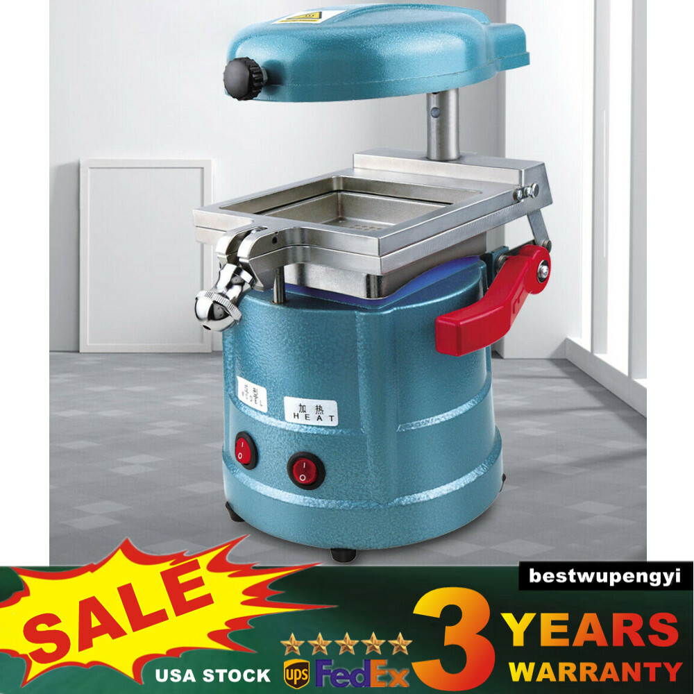 800W Dental Lab Vacuum Molding Forming Machine Vacuum Former Heat Thermoforming