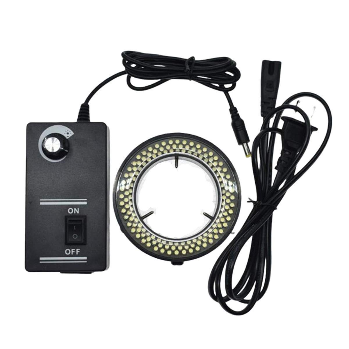 Digital Microscope Accessories 60 LED Adjustable Ring Light Illuminator Lamp …