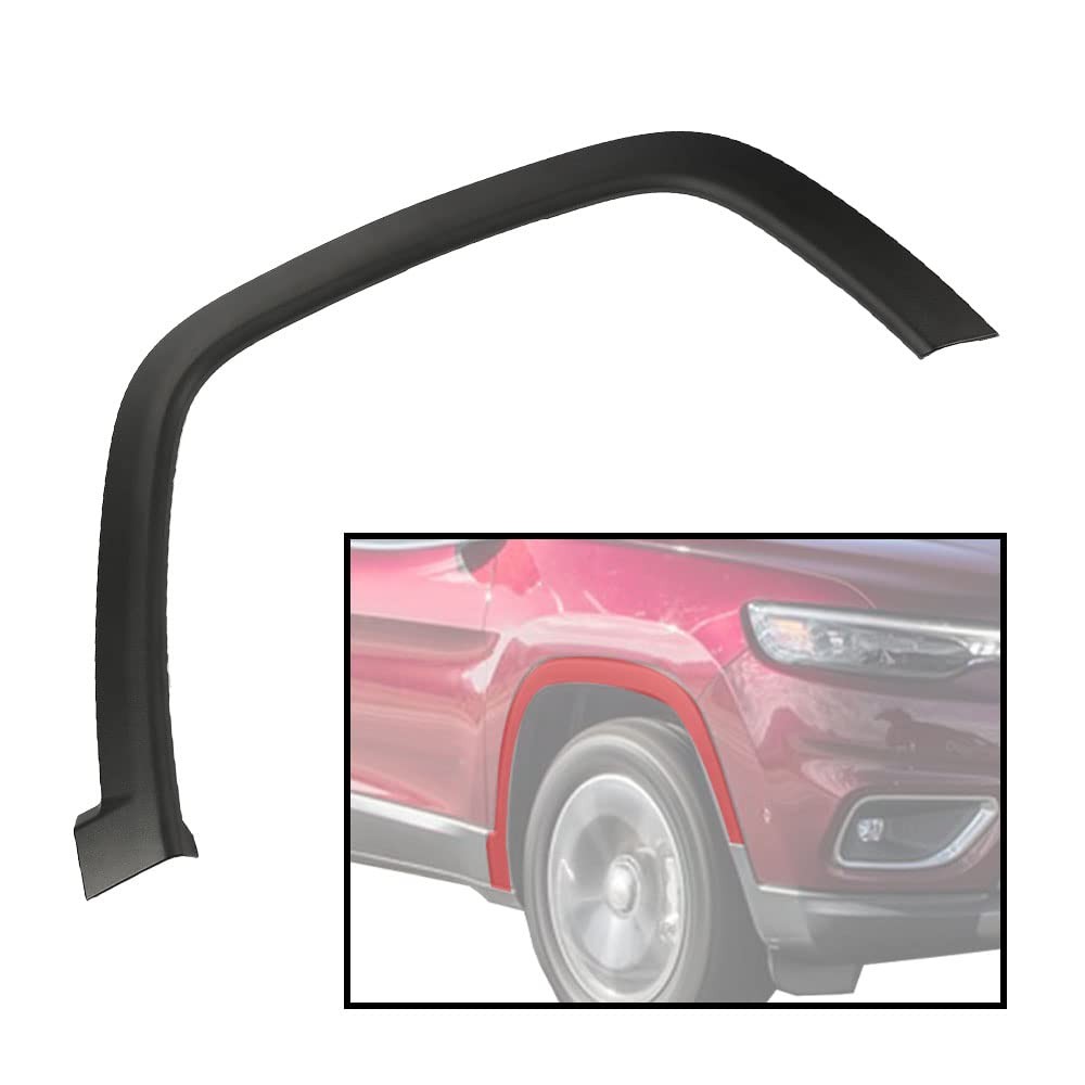 Front Right Fender Flare 5UP19RXFAC 2017-2022 Jeep Compass Textured Black