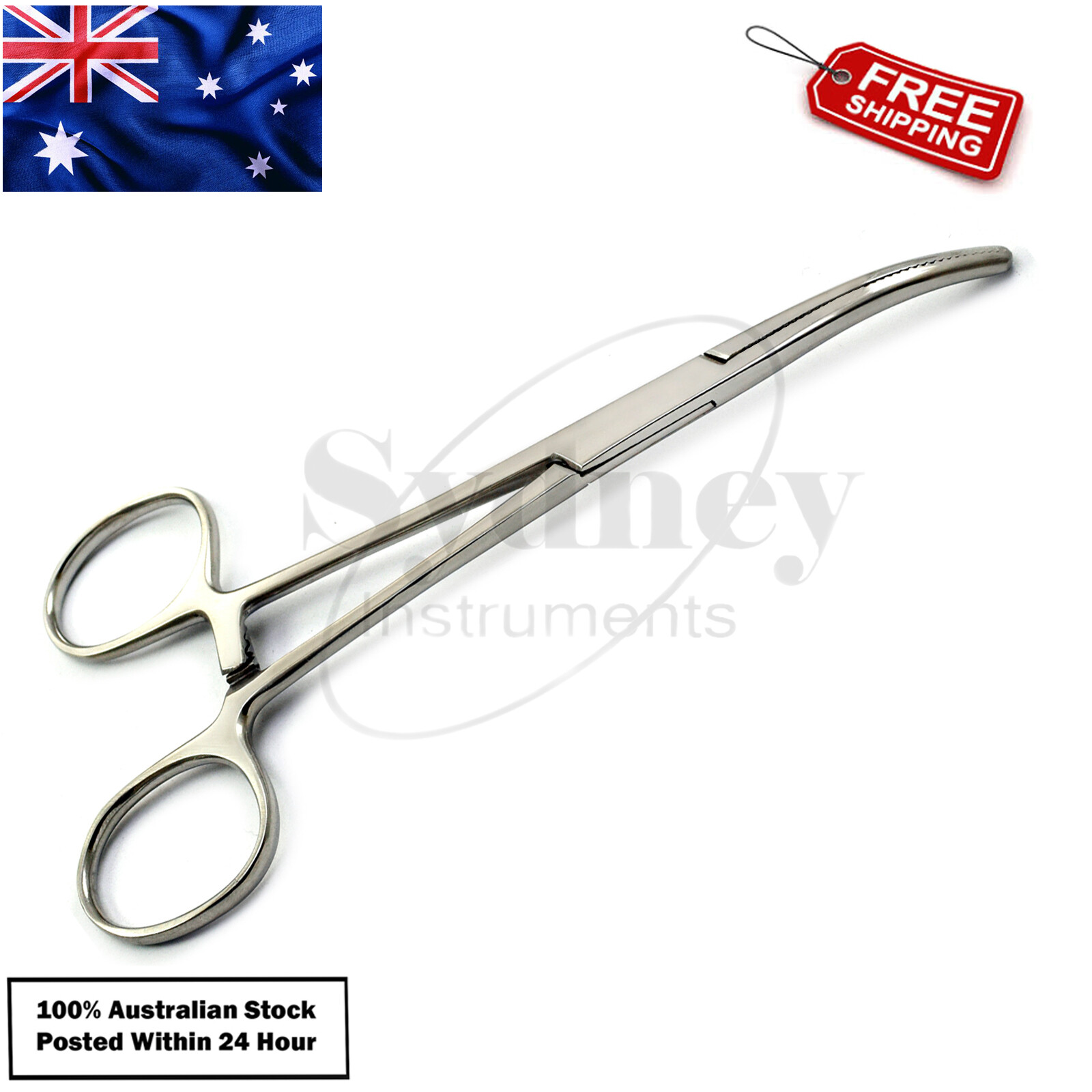 Dental Kelly Clamp Forceps Artery Toothed Nursing Scissor Pet Grooming