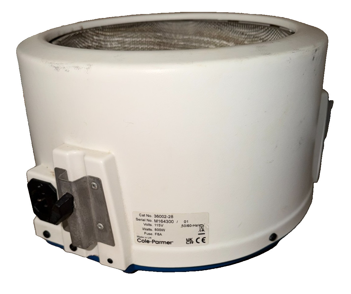 WORKING Cole-Parmer HM-200-5000 Heating Mantle 5L 5000mL 115V Lab Flask Heater