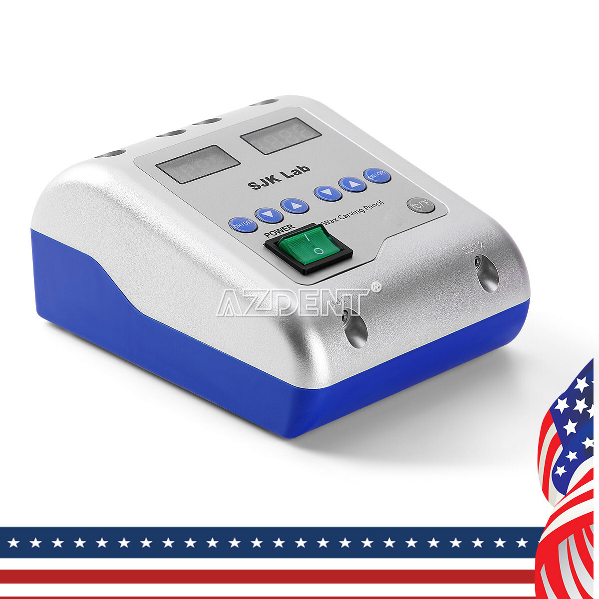 Dental SJK Lab Electric Wax Knife Waxer Carving Pen Pencil Carver w/ 6 Tips NEW