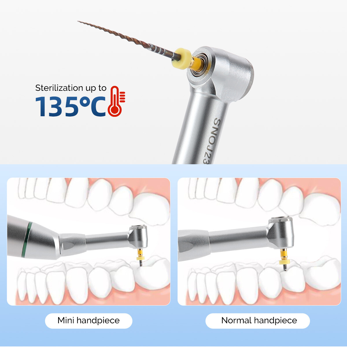 AZDENT Dental Cordless LED 16:1 Endo Motor /Apex Locator /Endo Rotary Files