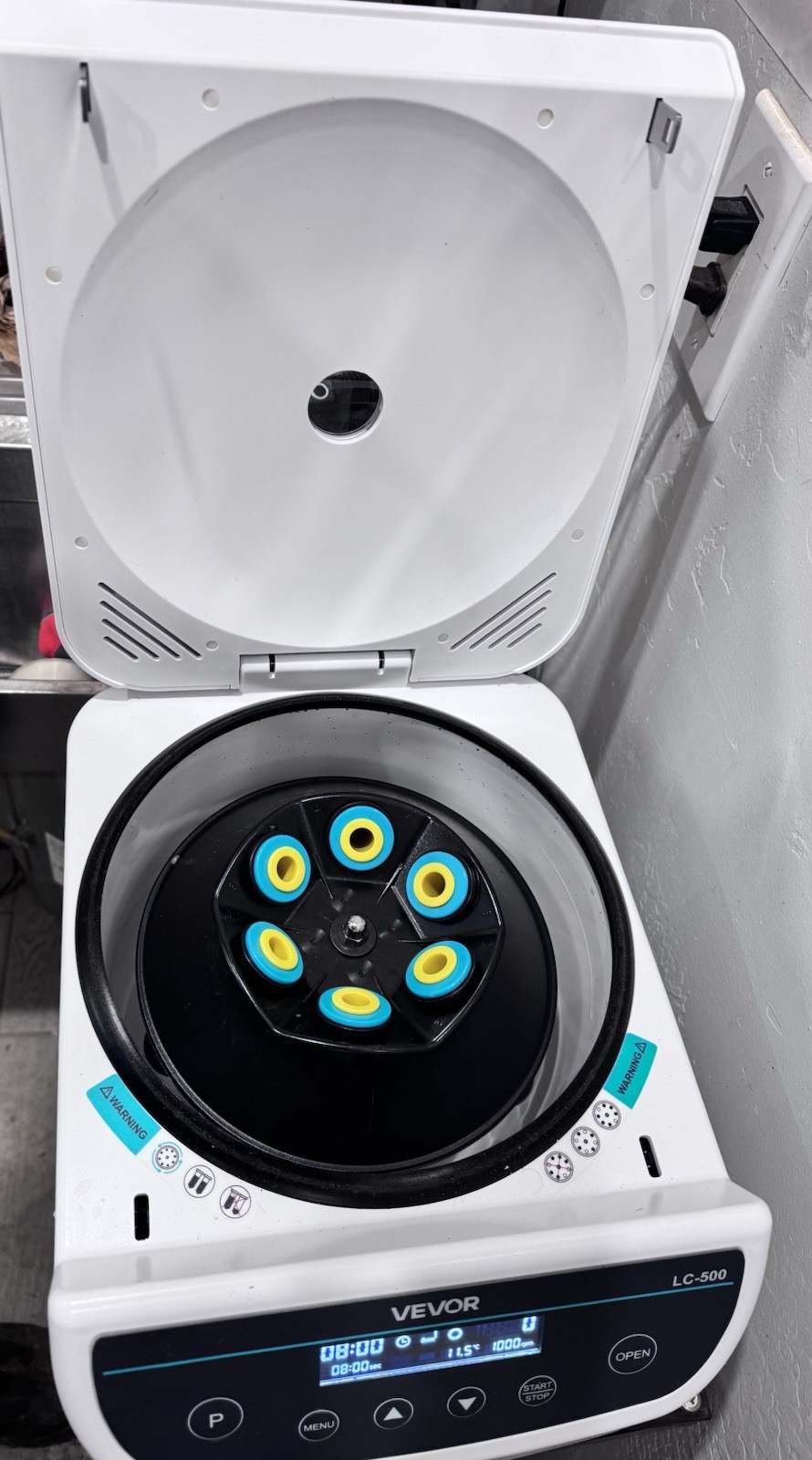 Lab FISH/JOAN Lab LC500-6 Microplate Centrifuge 2ml-50ml, 500-4000RPM