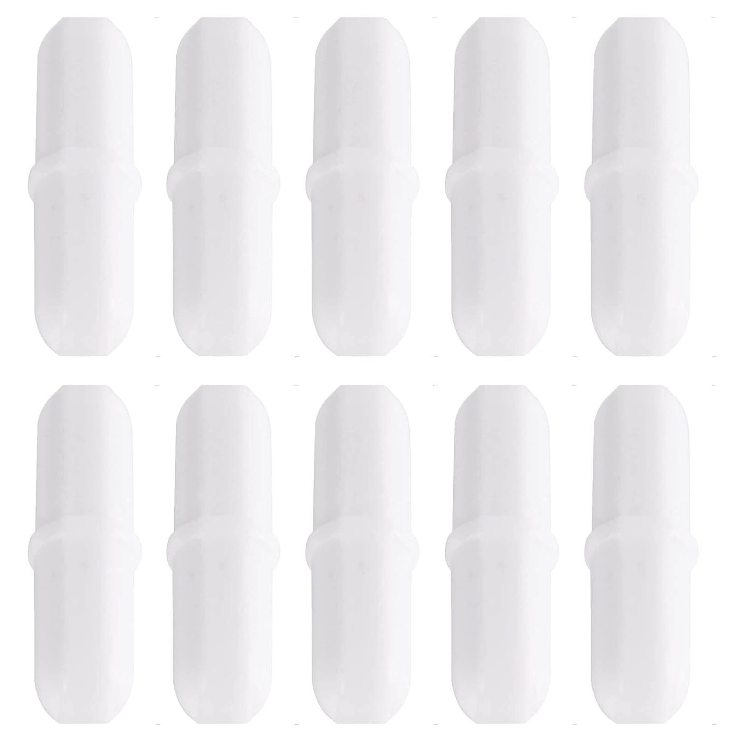 Magnetic Stir Bars,10 Pcs PTFE Magnetic Stirrer Mixer Stir Bar, 20 mm/ 0.8 Inch