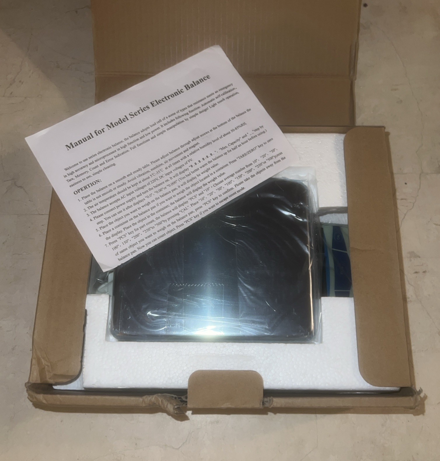 Bonvoisin Lab Scale 5000g x 0.01g High Precision Electronic Analytical Balance
