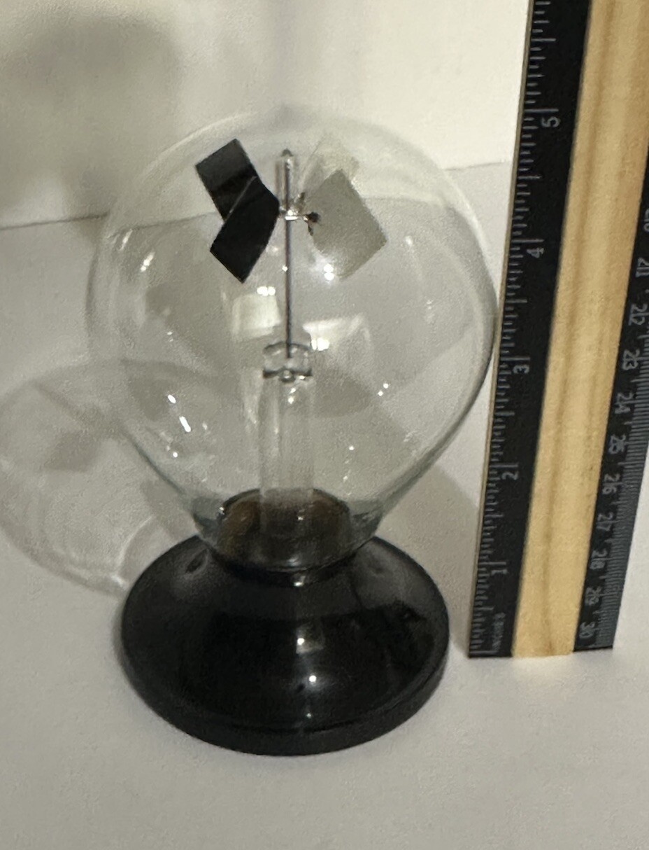 Vintage Radiometer Black And White Unique