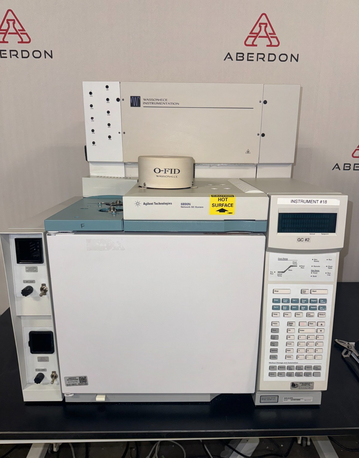 Agilent 6890N GC Gas Chromatography System FID Detector #17475