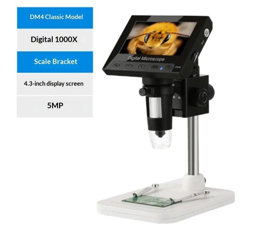 High-Definition Industrial Magnifier with Screen for Electron Microscopes