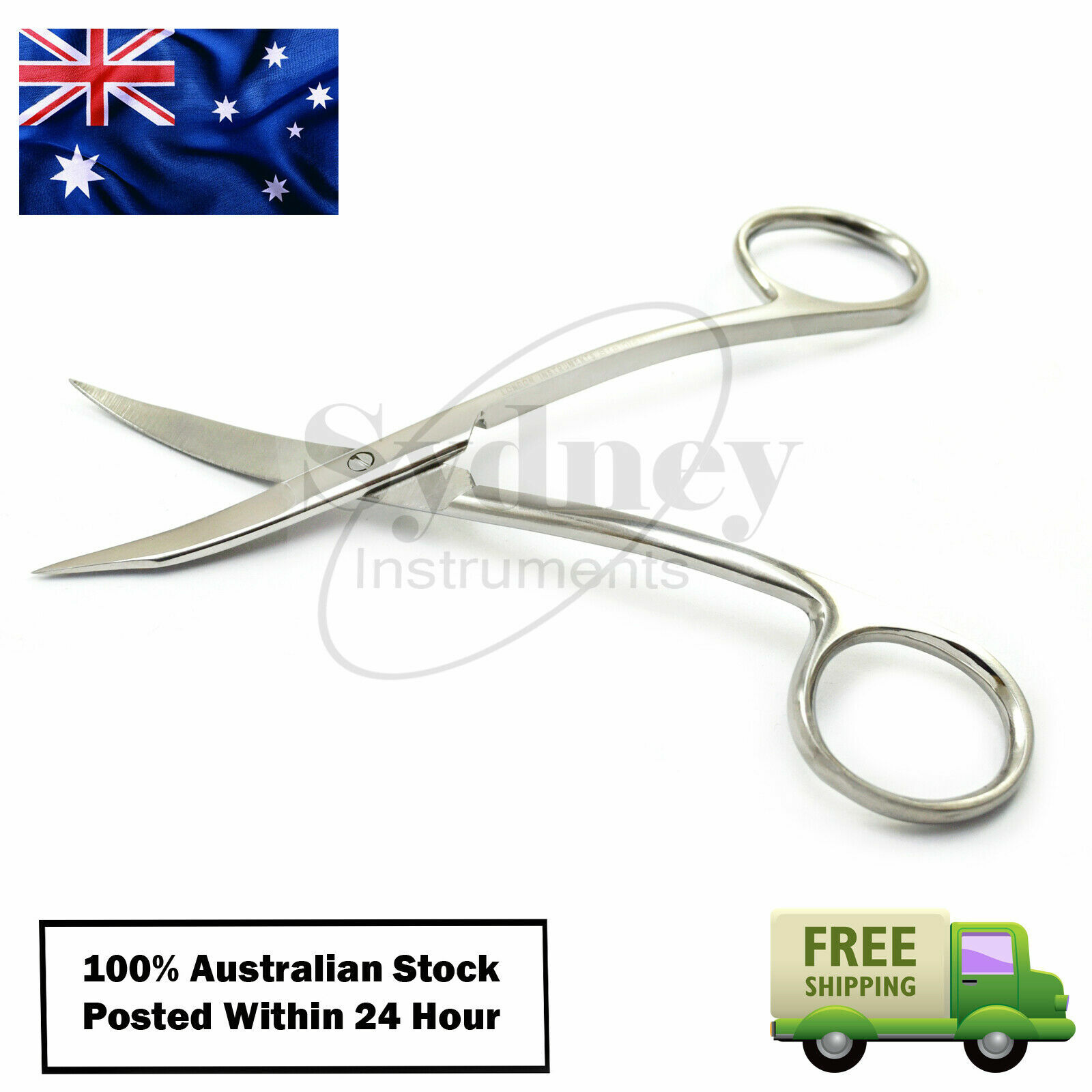Goldman Fox Scissor Straight Curved Operating Hospital Medical Instruments