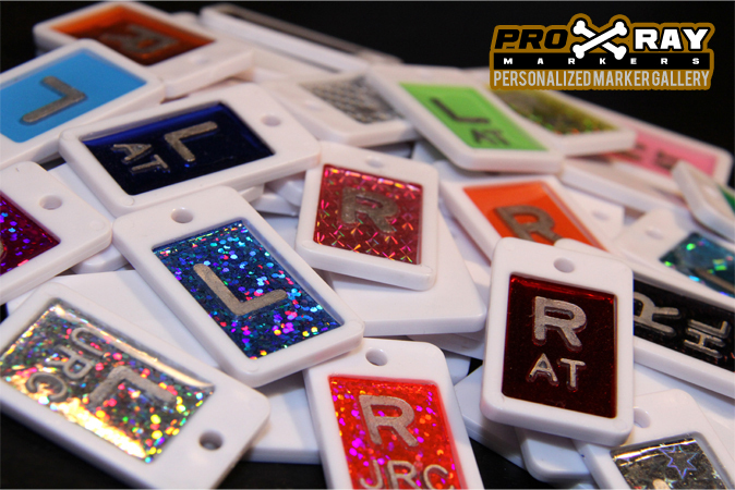 PRO XRay Markers 3 Pairs (3 Lefts and 3 Rights)