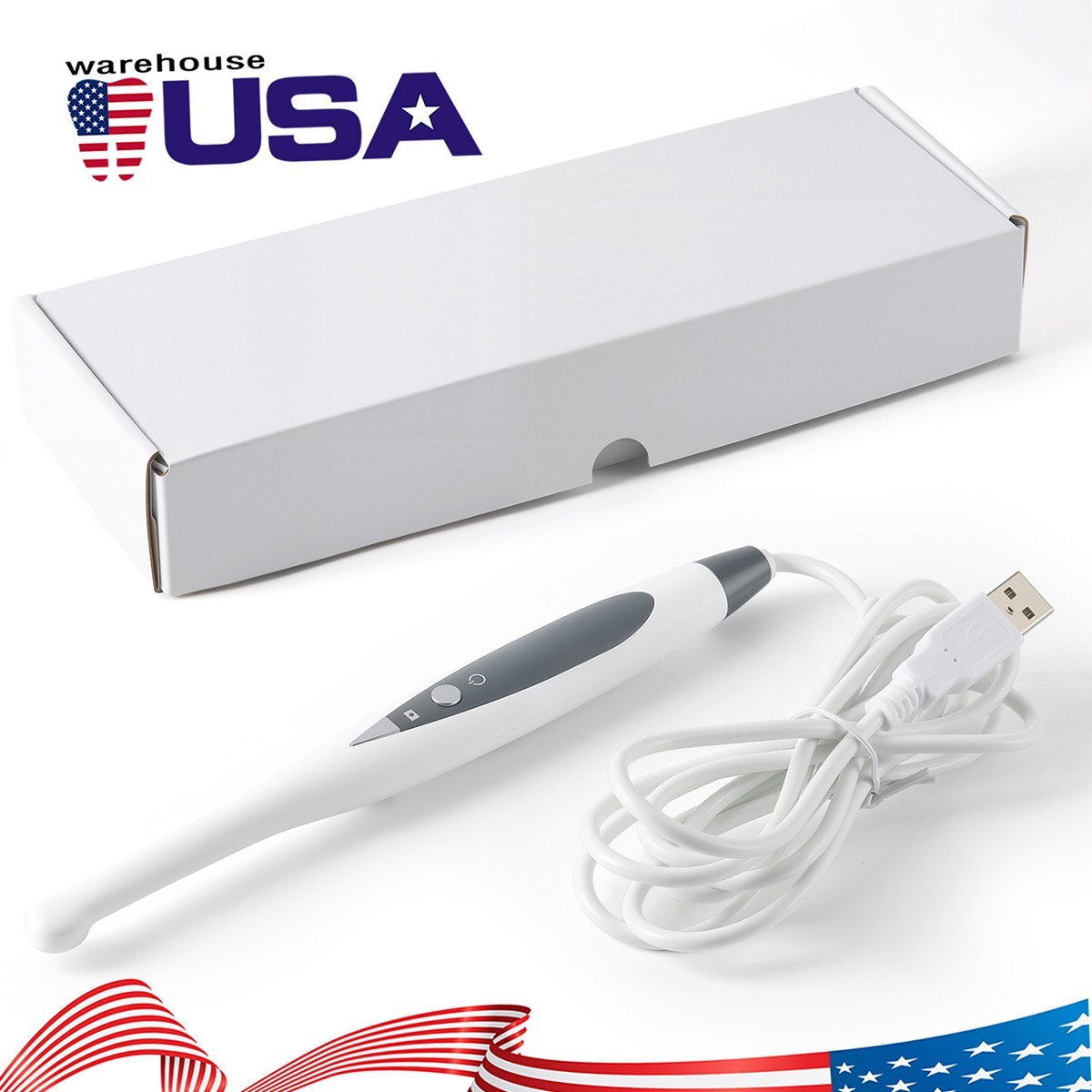 Dental 720HD Intra Oral Camera Handpiece Imaging Endoscope With Sheaths FDA