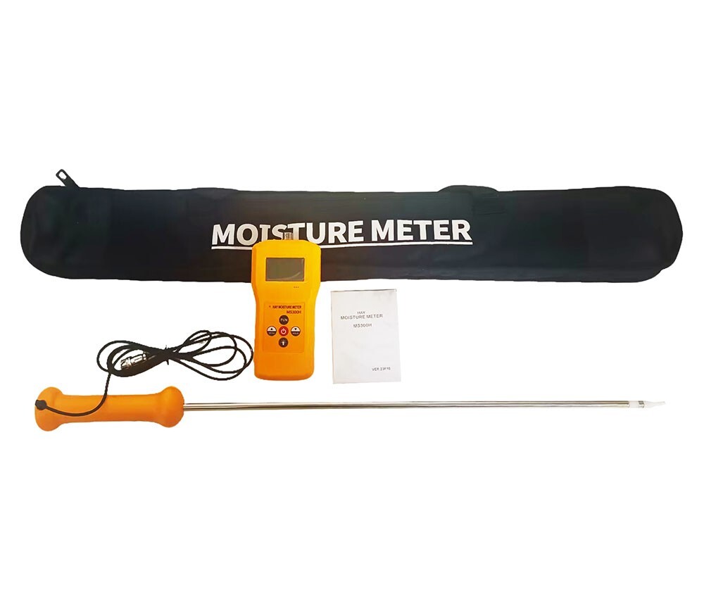 Hay Moisture Water Content Analyzer with 0-80% 50CM Needle Hay Moisture Meter