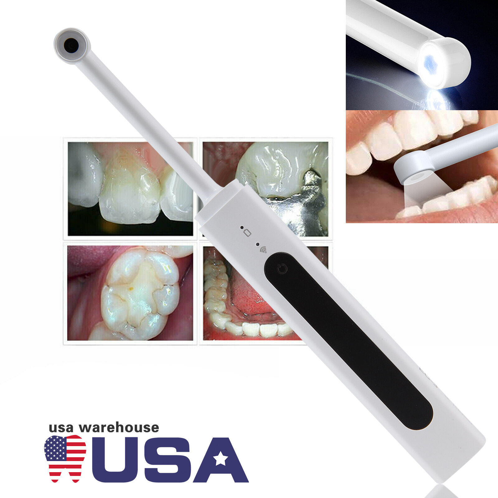 Wireless Dental Intraoral Oral Camera HD 1080p WIFI Endoscope teeth mirror EC-3