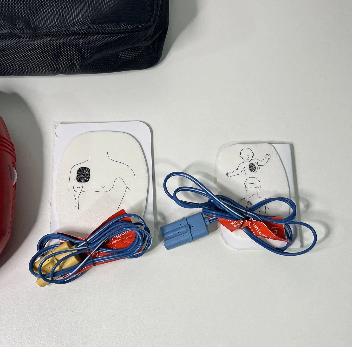 American Red Cross AED Trainer Training Practice Device WORKS