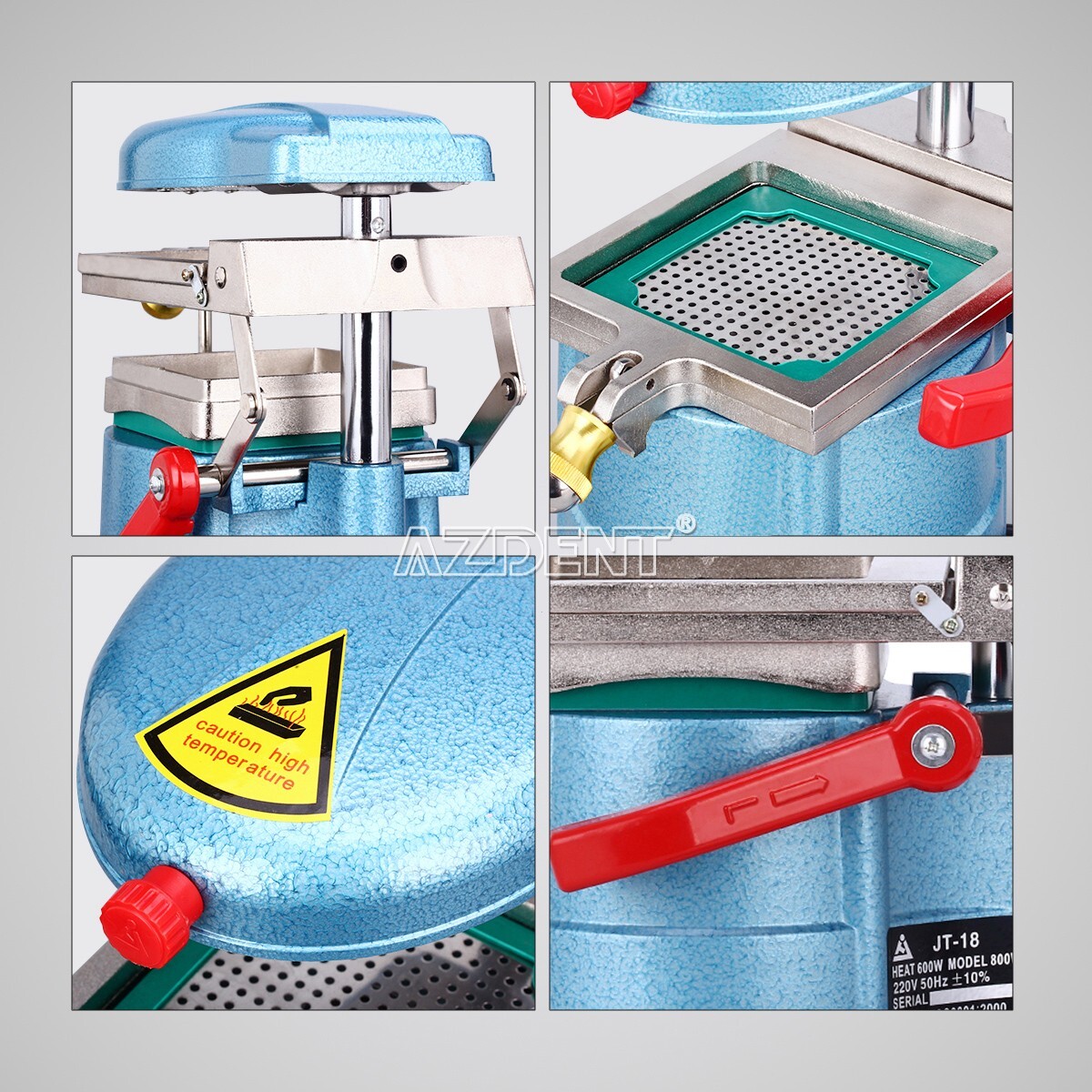 Dental Lab Vacuum Molding Forming Machine Former Heat Thermoforming Equipment