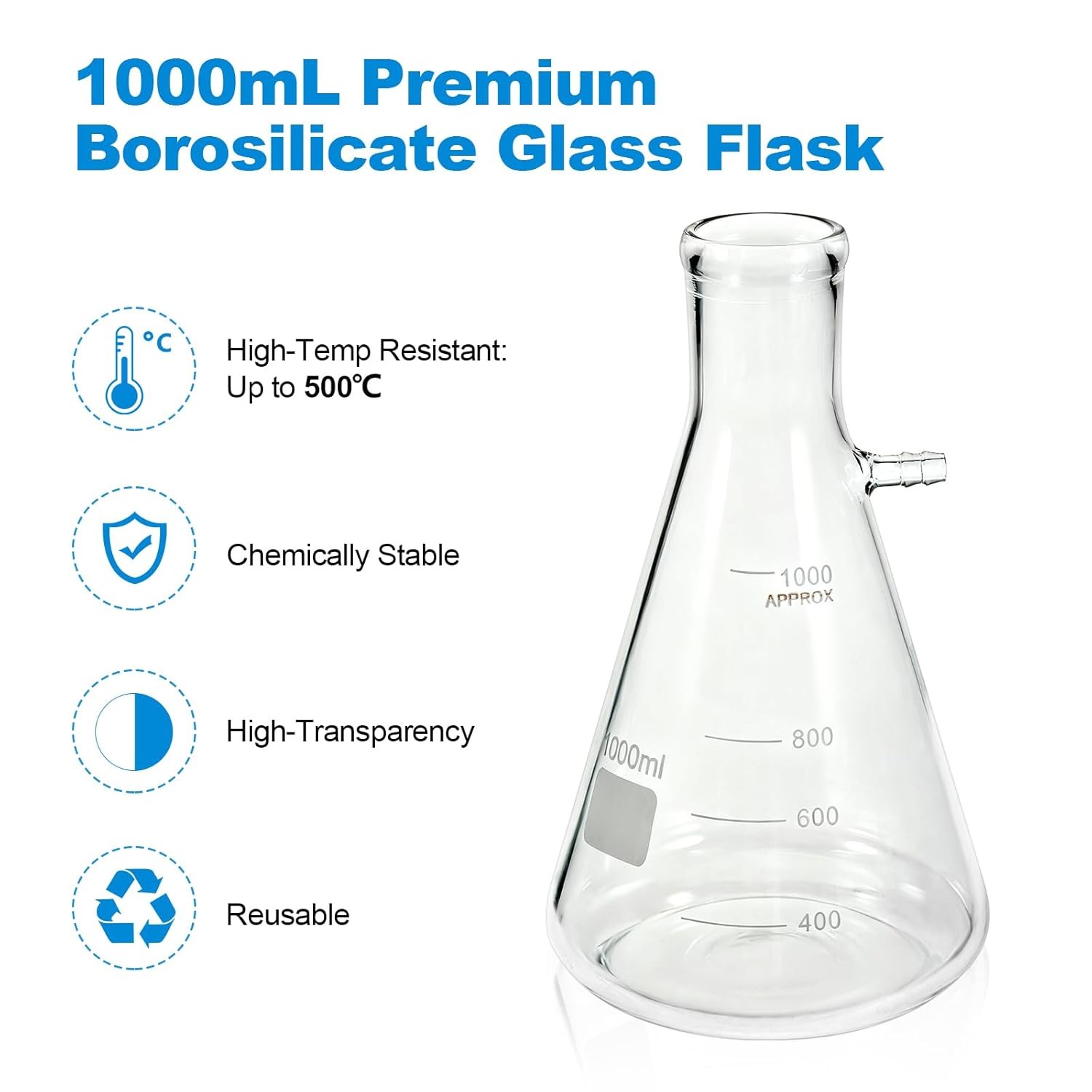 Lab Filter Funnel 50L/Min 85L/Min Oil Free Lab Vacuum Pump w/ Capacitor,Optional