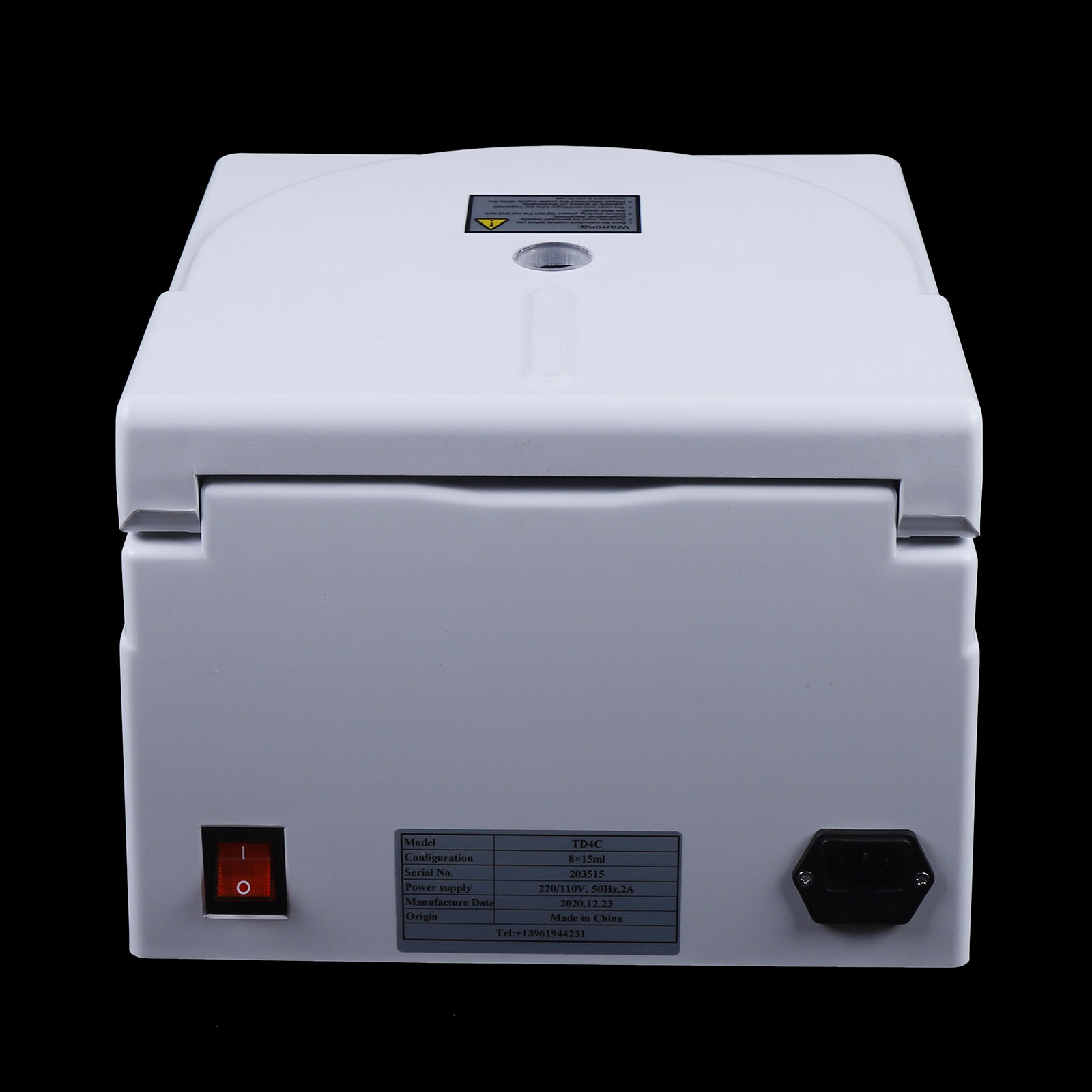 8*15ml Medical Beauty PRP Lab Blood Centrifuge Machine 110V Low Speed Centrifuge