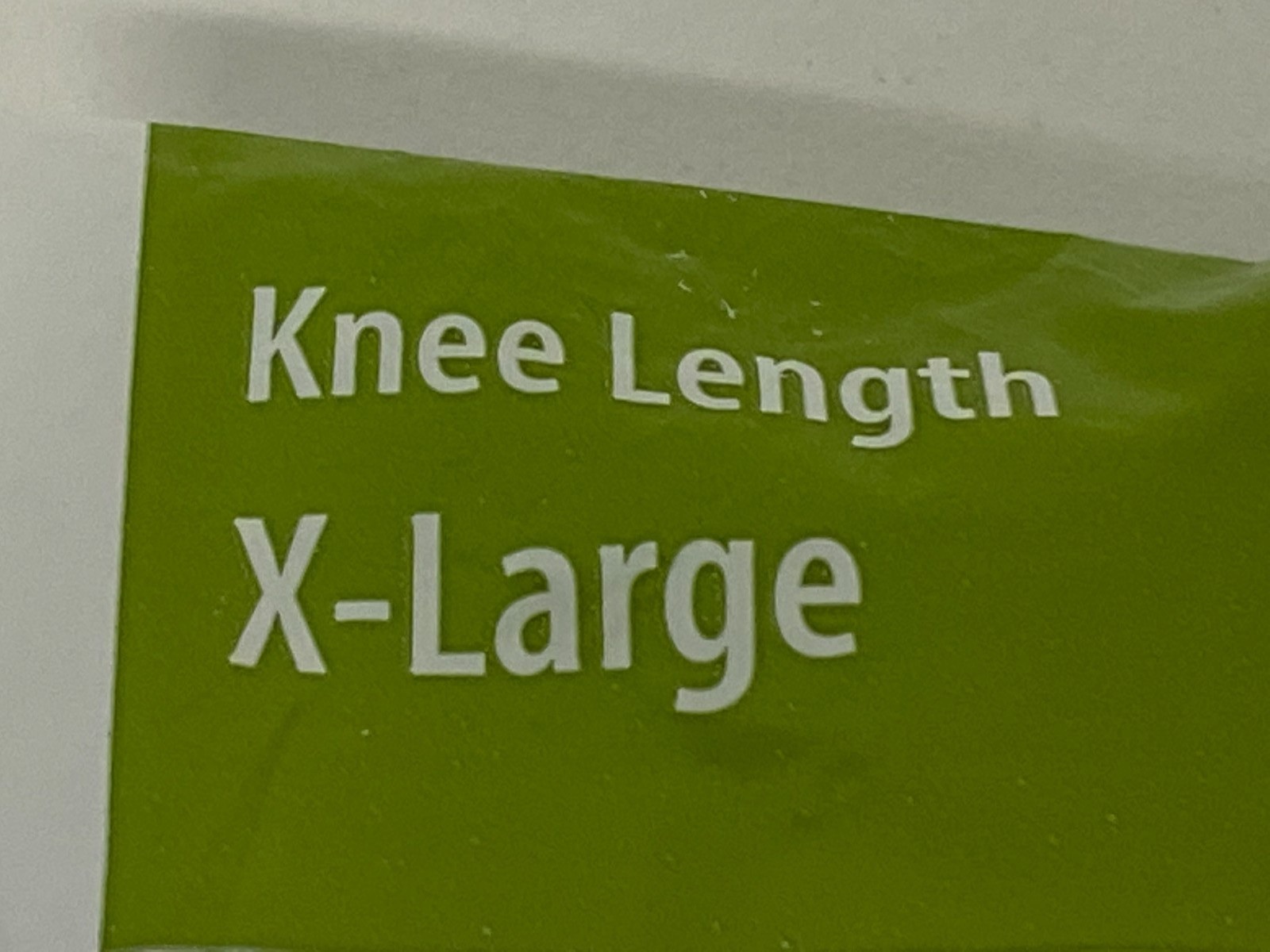 CARDINAL Knee Length XL Express Sleeves 9790 Exp.2025-12 (*CC14*)