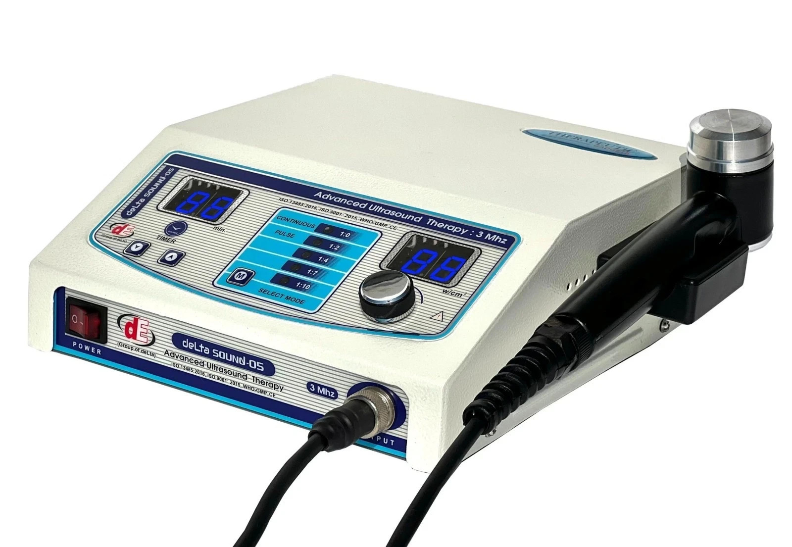 Advanced Ultrasound Therapy Machine Freq. 3 Mhz Delta Sound 05 Device