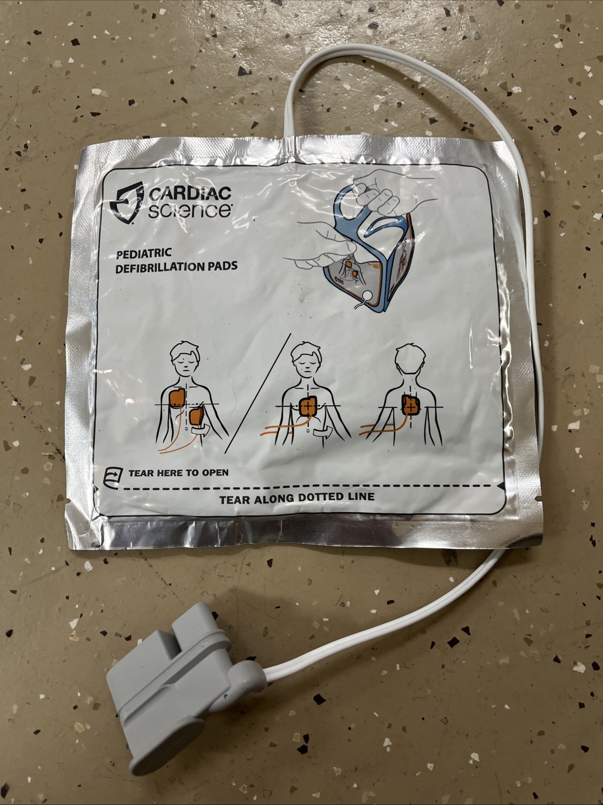 Cardiac Science XELAED003C Powerheart G5 Pediatric Intellisense Pads 10/28/26