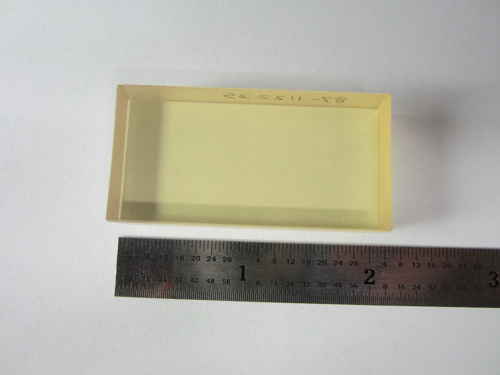 OPTICAL CONCAVE ZERODUR CYLINDRICAL LENS LASER OPTICS BIN#36-40