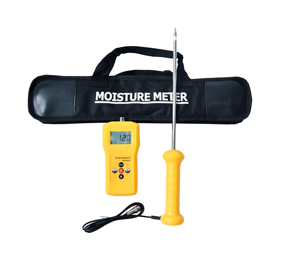 Digital Hay Moisture Meter with Needle 280mm 0-80% for Alfalfa Leymus Chinensis
