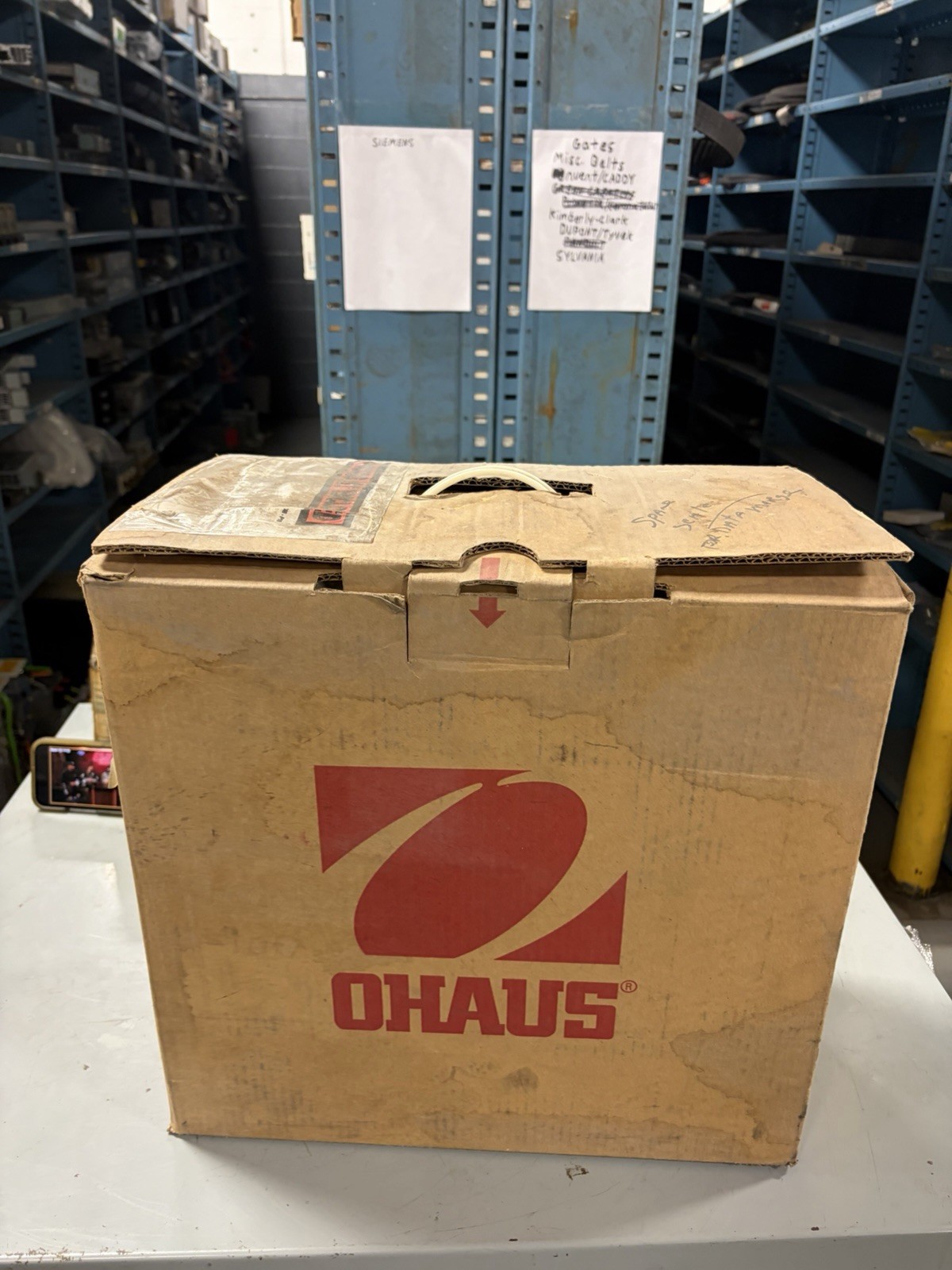 NEW OHAUS Compact Scale Trooper TR15RS Industrial Bench Scale Max 15kg/30lp