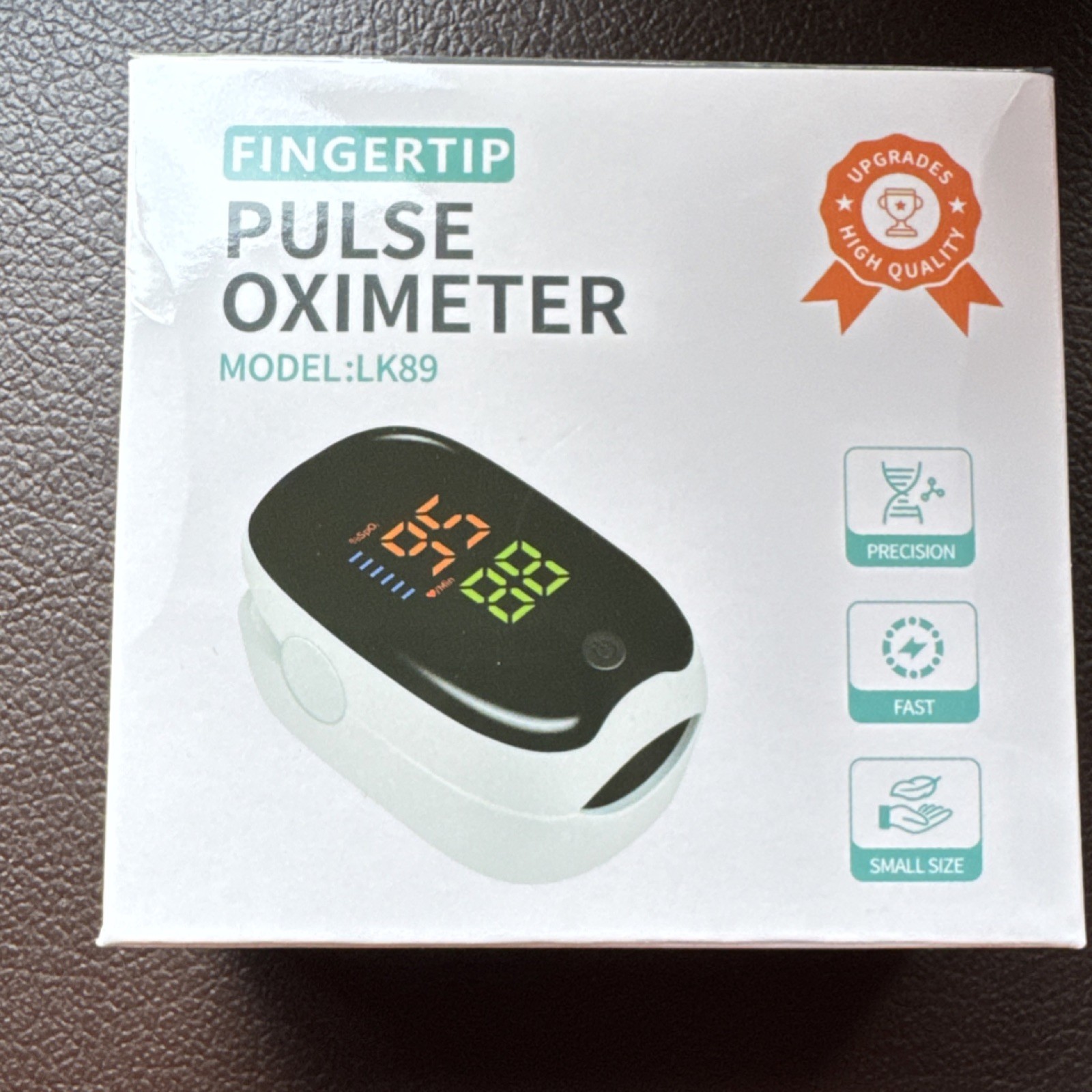 Fingertip Pulse Oximeter LK89 No Probe Family Medicine