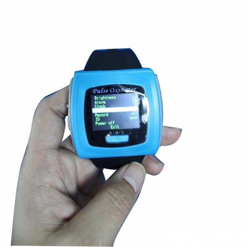 Wrist Oxygen Monitor, Pulse Oximeter with Finger Probe, SpO2 & Pulse Rate