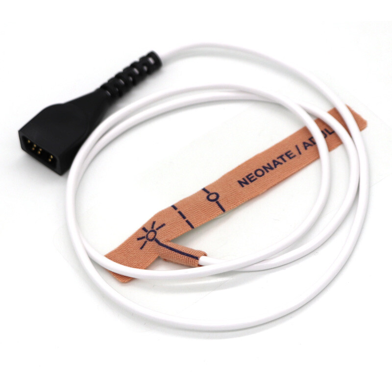 10Pc Apply to Nonin Neonate Adult Finger Sensor SpO2 Probe 7Pin Cable Disposable