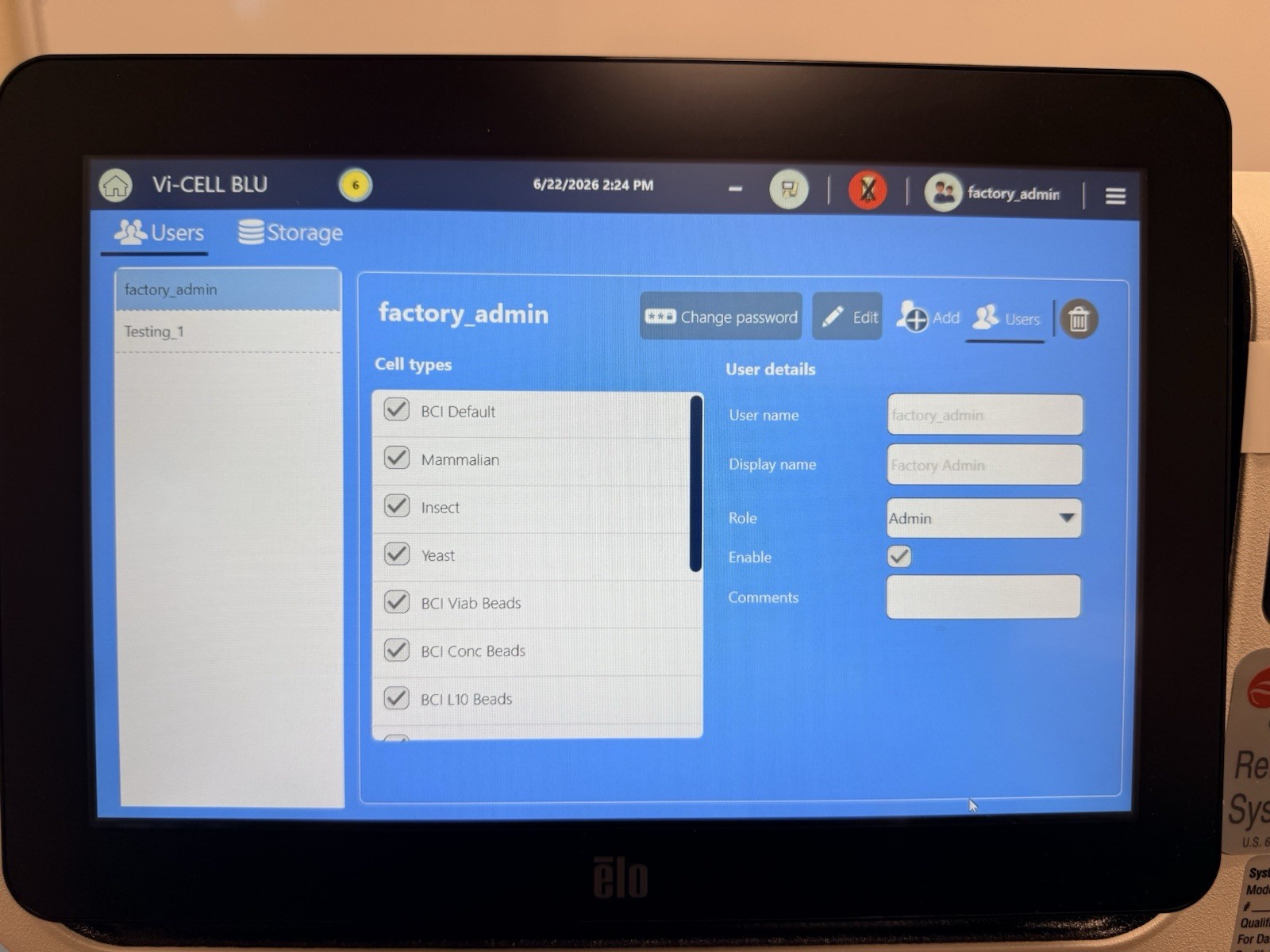 2020 Beckman Coulter Vi-Cell BLU Analyzer, Software Included, Excellent Cond