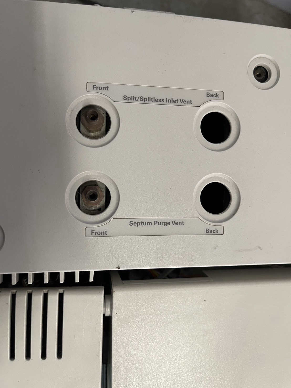 Agilent 6890 Plus GC G1530A Gas Chromatograph 5973 MSD Interface GPIB AS-IS