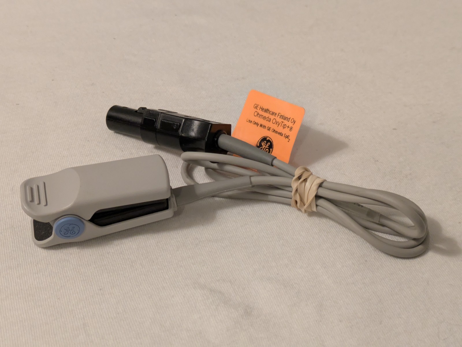 GE OxyTip SpO2 Reusable Adult Finger Probe Cable