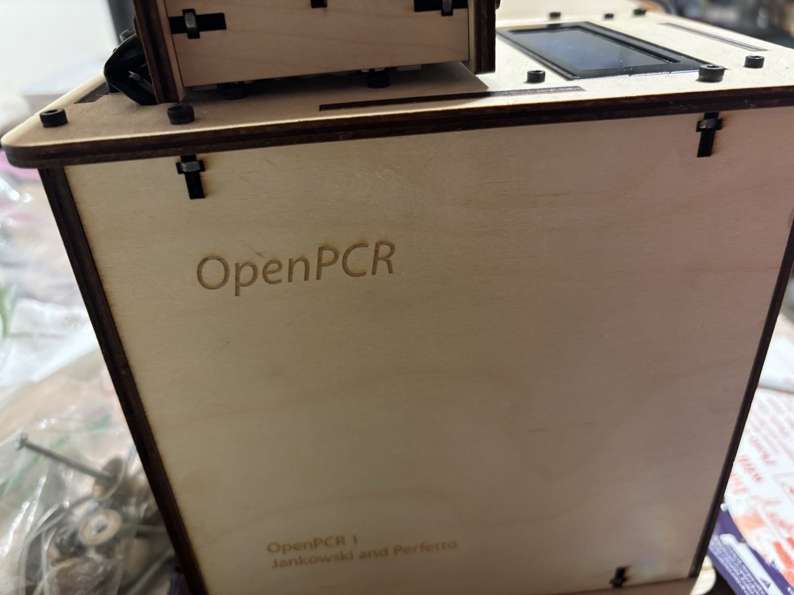 OpenPCR 1 Thermal Cycler A Low-cost DIY Machine for DNA Detection PCR System