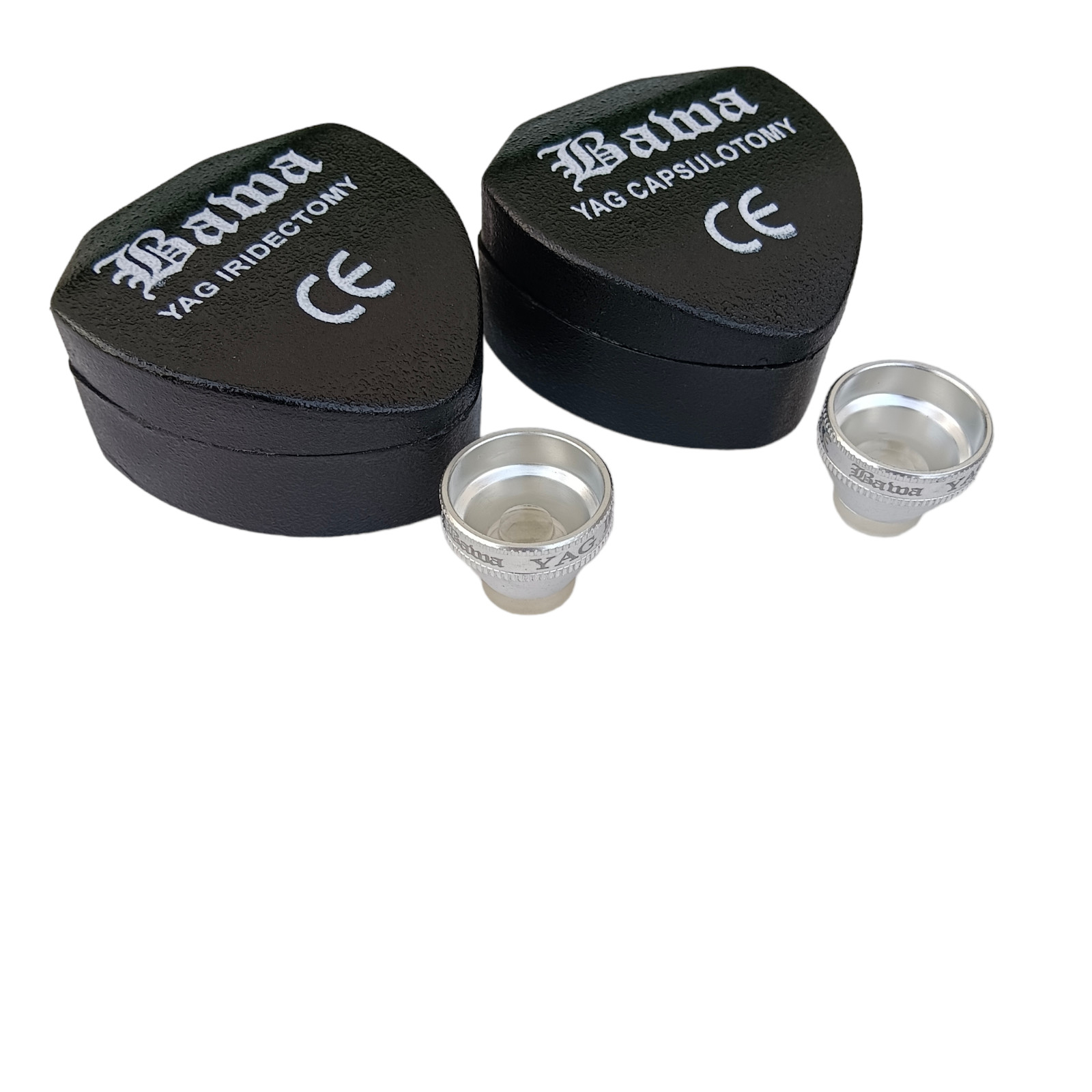 Top Quality Lot Of Silver Color YAG Capsulotomy & Iridectomy Lens Free Shipping