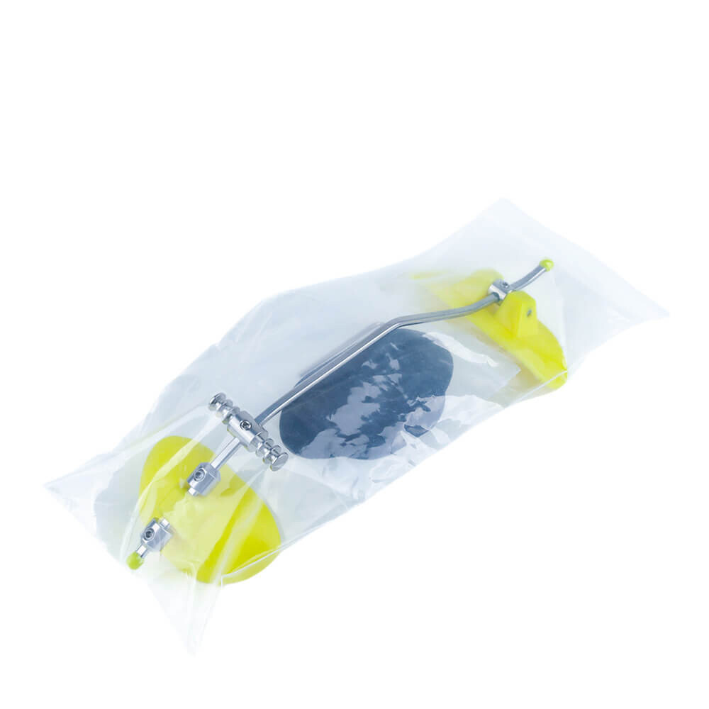 1 Kit Dental Orthodontic Forward Pull Facemask Center Shaft Type Yellow Color