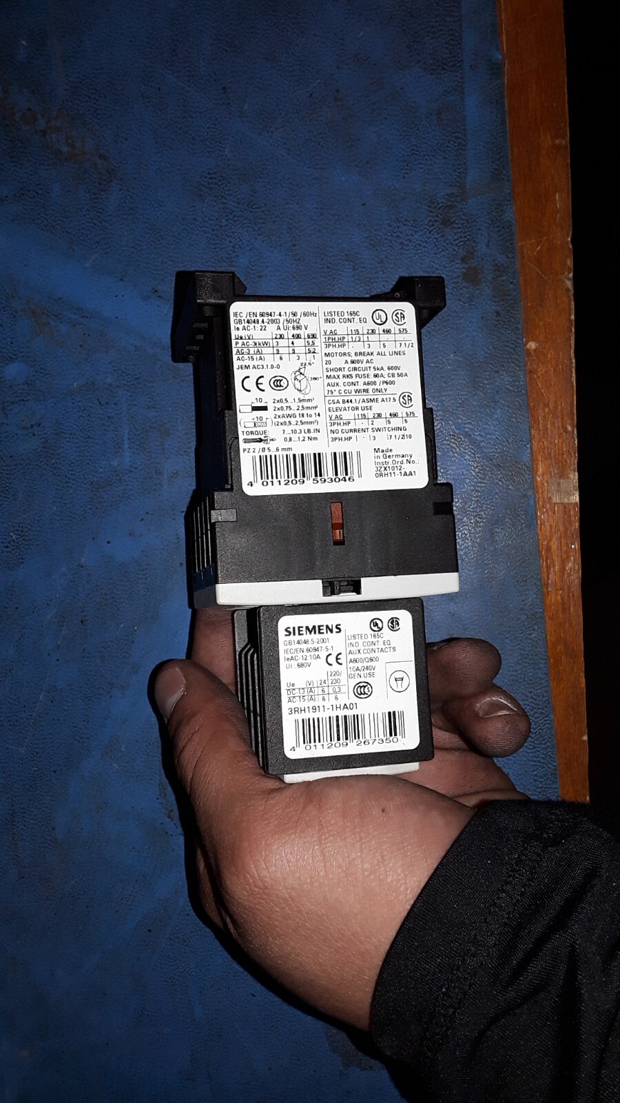 K3 Contact 3RT1016 KPL.MIT HSB-RC (P/N: 7750404)