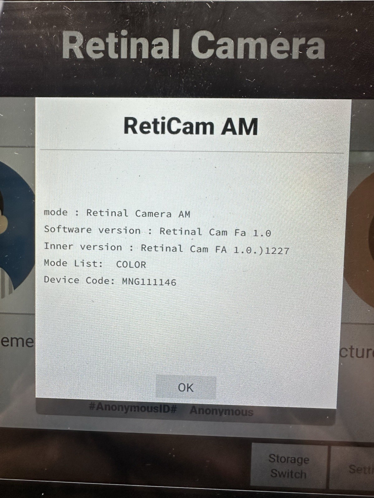 RetiCam AM Retinal Camera Non Mydriatic Digital Fundus Camera Ophthalmic Eye